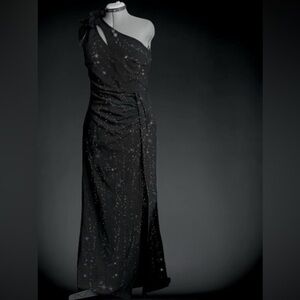 NWT VF Show slit bust ruched sexy evening gown Wmns Sz Lg/Xl